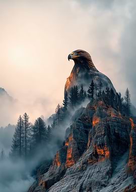 Eagle Mountain Double Exposure