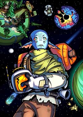 Outer Wilds Game Character Fan Art