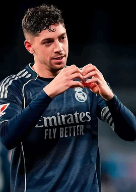 Football Player Making Heart Gesture