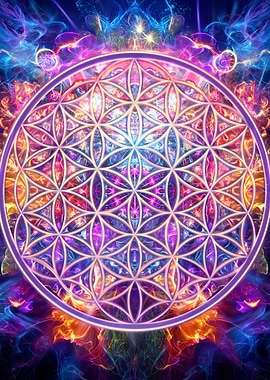 Flower of Life Sacred Geometry