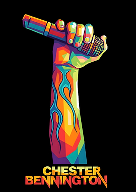 Chester Bennington Tribute Art