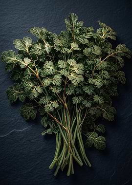 Bouquet of Aralia Leaves