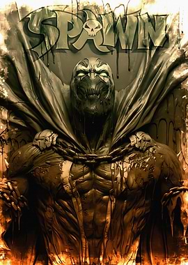 Spawn Comic Book Cover