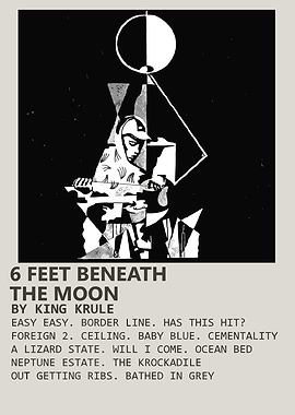 King Krule 6 Feet Beneath The Moon Album