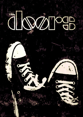 The Doors Band Logo with Sneakers
