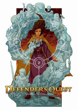 Defender's Quest Valley of the Forgotten Poster