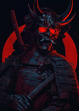 Demonic Samurai Warrior