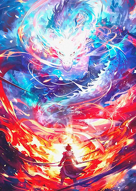 Dragon vs Warrior