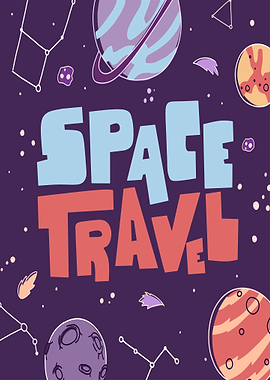 Space Travel Illustration