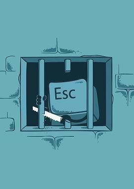 Esc key escaping prison