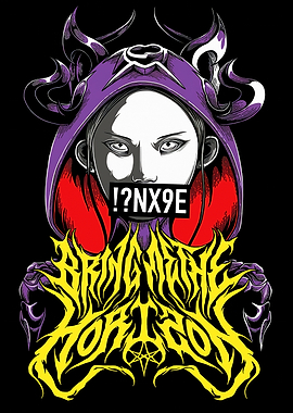 Dark Fantasy Character with Censored Mouth