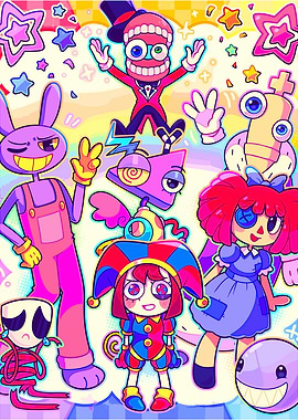 The Amazing Digital Circus -Pop Art