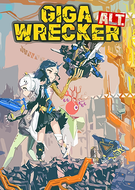 Giga Wrecker Alt. Game Art