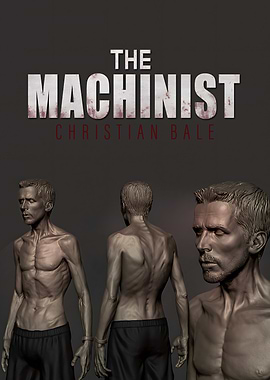 The Machinist Christian Bale 3D Model