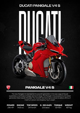 Ducati Panigale V4 S Motorcycle