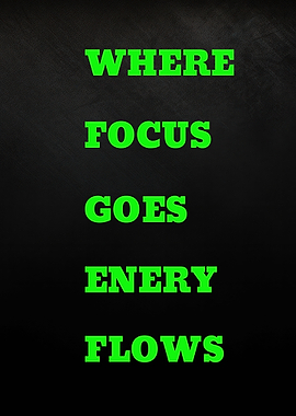 Inspirational Quote About Focus