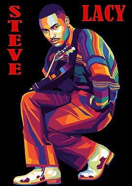 Steve Lacy Pop Art Portrait