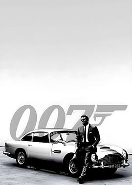 James Bond and Aston Martin