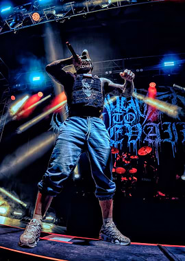 Slaughter To Prevail Performing on Stage