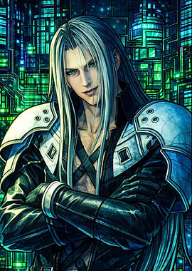 Sephiroth from Final Fantasy VII