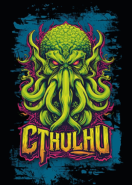 Cthulhu Monster Illustration