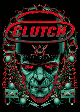 Clutch Frankenstein Monster Art