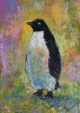 Painting of a Penguin