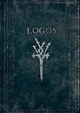 Dark Fantasy Book Cover with Symbol