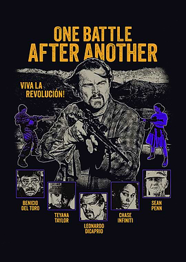 Movie Poster with Actors and Title