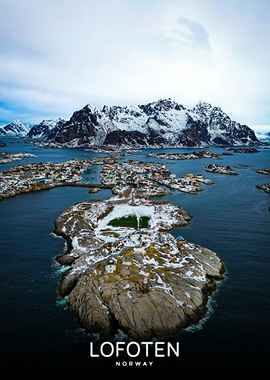 Lofoten Norway Football Field