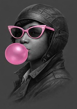 Bessie Coleman Bubble Gum