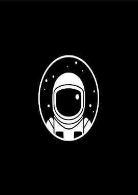 Astronaut in Space Icon