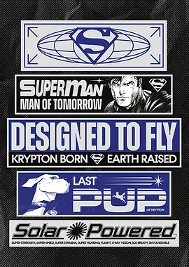 Superman Legacy: Iconic Badges
