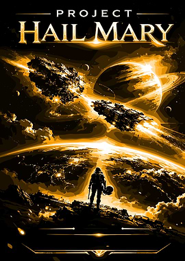 Project Hail Mary Sci-Fi Art
