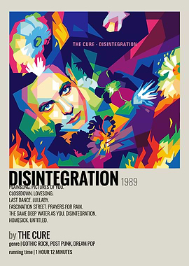 The Cure Disintegration Album Art