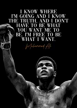 Muhammad Ali Inspirational Quote