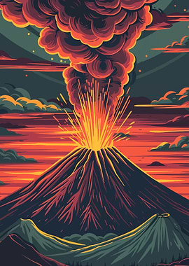 Volcano Eruption