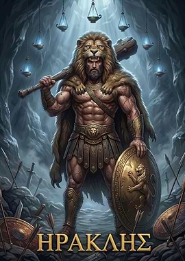Hercules with Lion Skin and Club