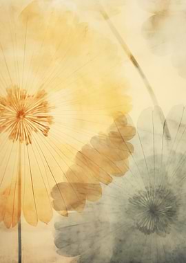 Vintage Floral Watercolor