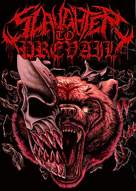 SLAUGHTER TO PREVAIL Bear Skull