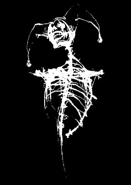 Skeleton Jester Illustration