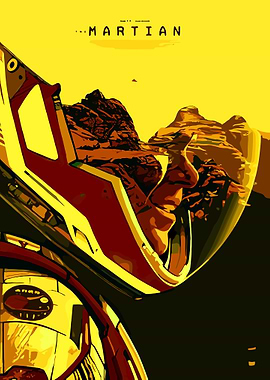 The Martian Astronaut on Mars