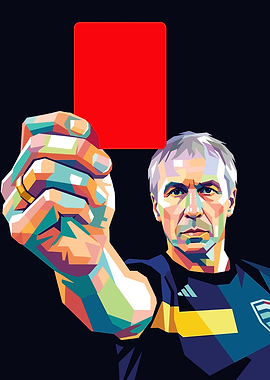 Referee Showing Red Card