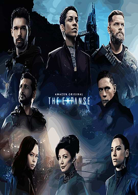 The Expanse Cast Poster