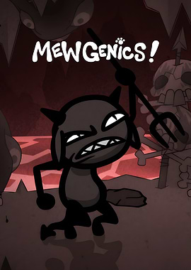 Mewgenics Devil Cat Character