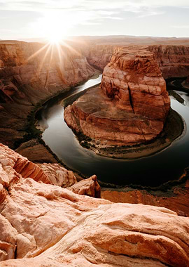 Horseshoe Bend at Sunset