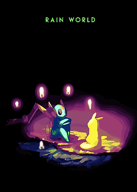 Rain World Game Art