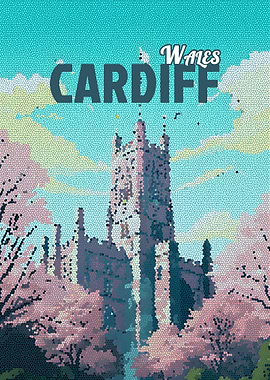 Cardiff Wales Mosaic Art