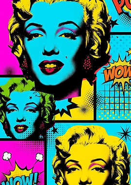 Marilyn Monroe Pop Art