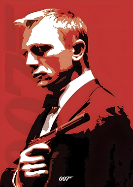 James Bond with Gun